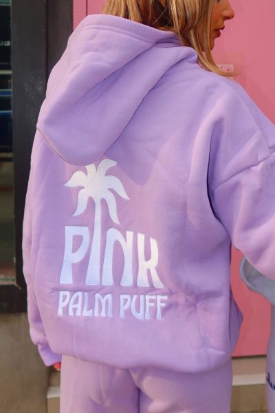 Classic Puff Hoodie in Orchid