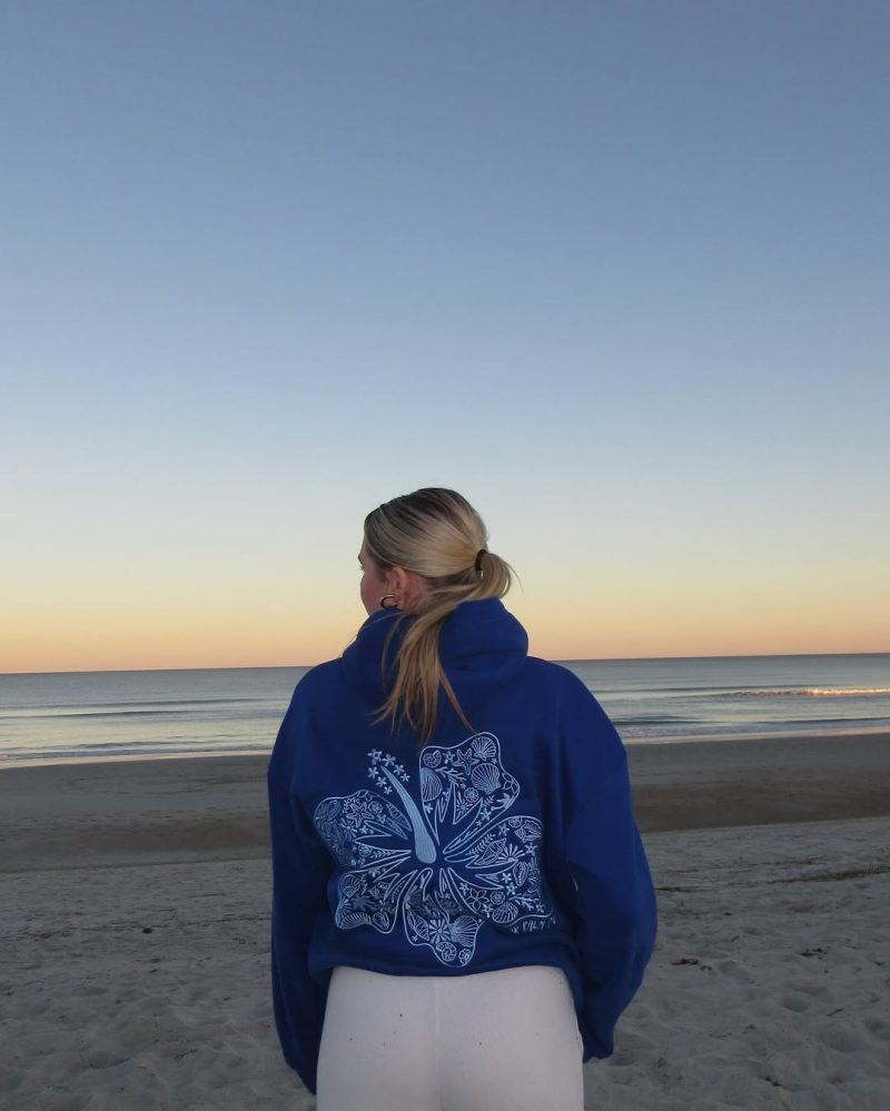 “Hawaii Hibiscus” Oceanic Hoodie - Image 4