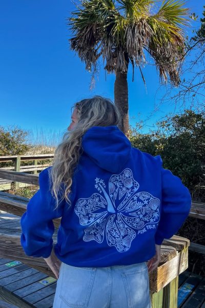 “Hawaii Hibiscus” Oceanic Hoodie